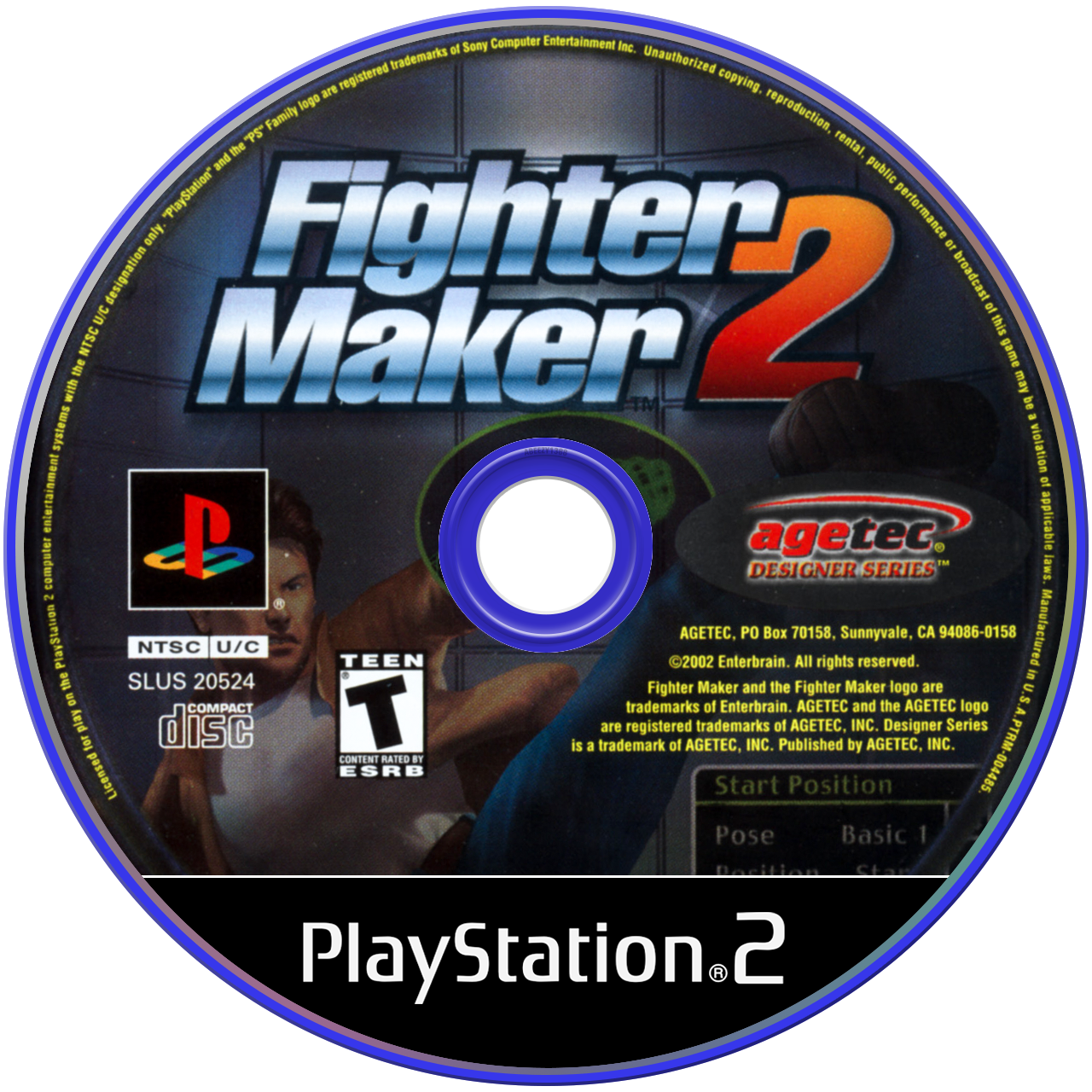 Fighter Maker 2 media 4 for Playstation 2